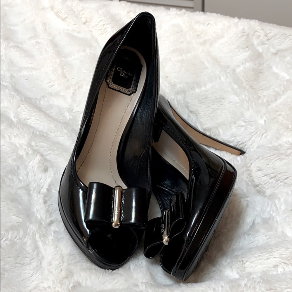 New Dior Patent Leather Pumps 39.5